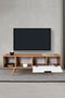 Hanah Home Venüs 3344 Soporte para TV Nogal y Blanco